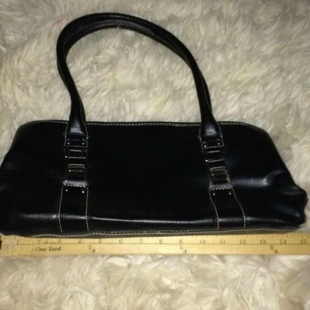 Croft&barrow black hobo vintage purse 15”x6”x5”vintage style